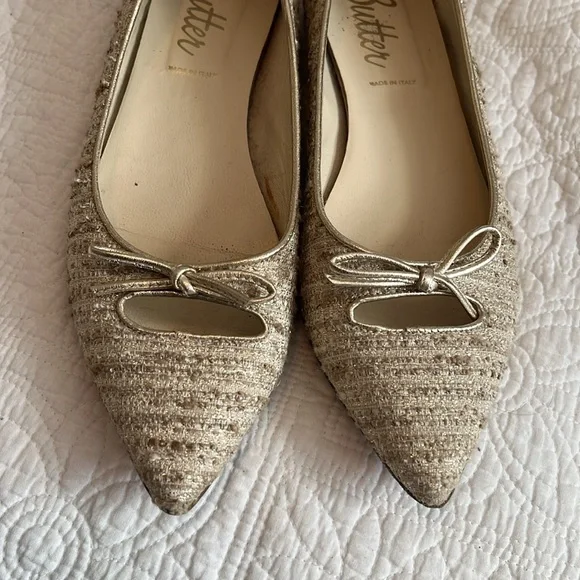 Butter gold flats - Picture 3 of 7